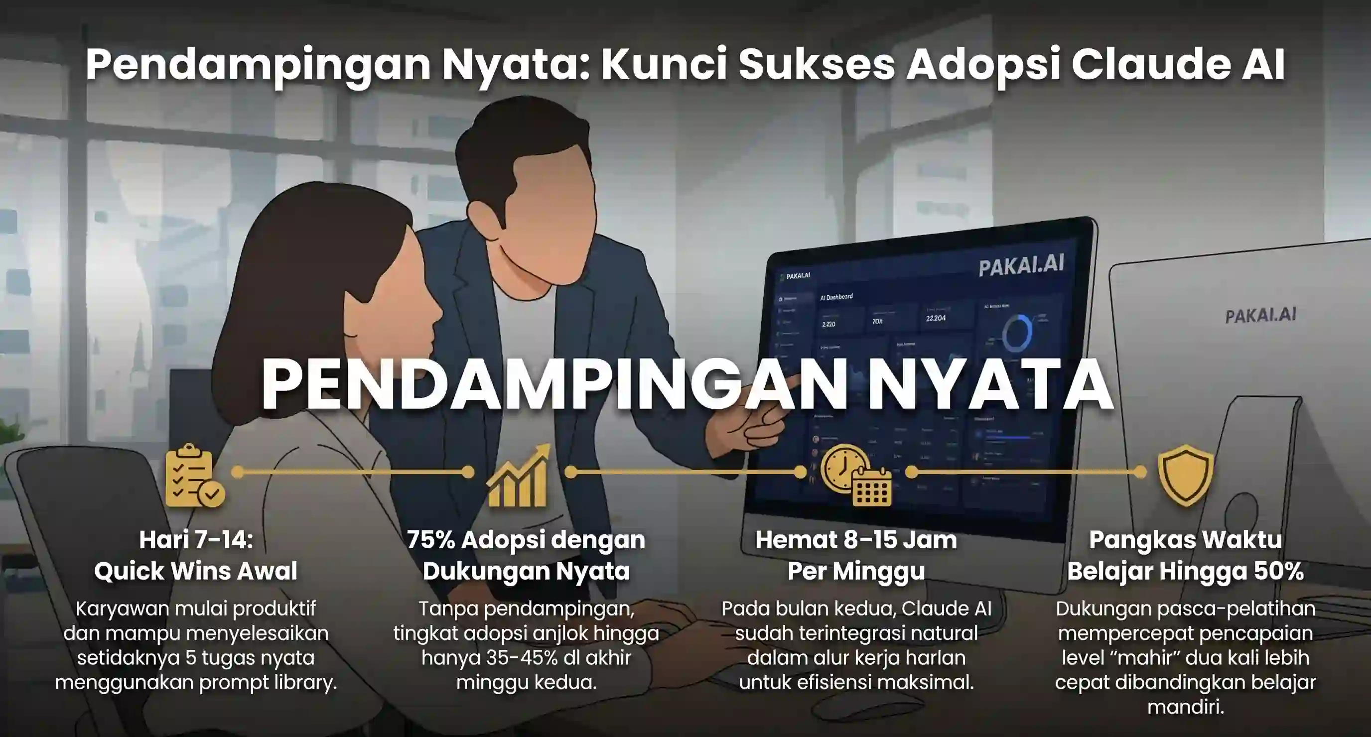Berapa Lama Karyawan Mahir Menggunakan Claude AI?